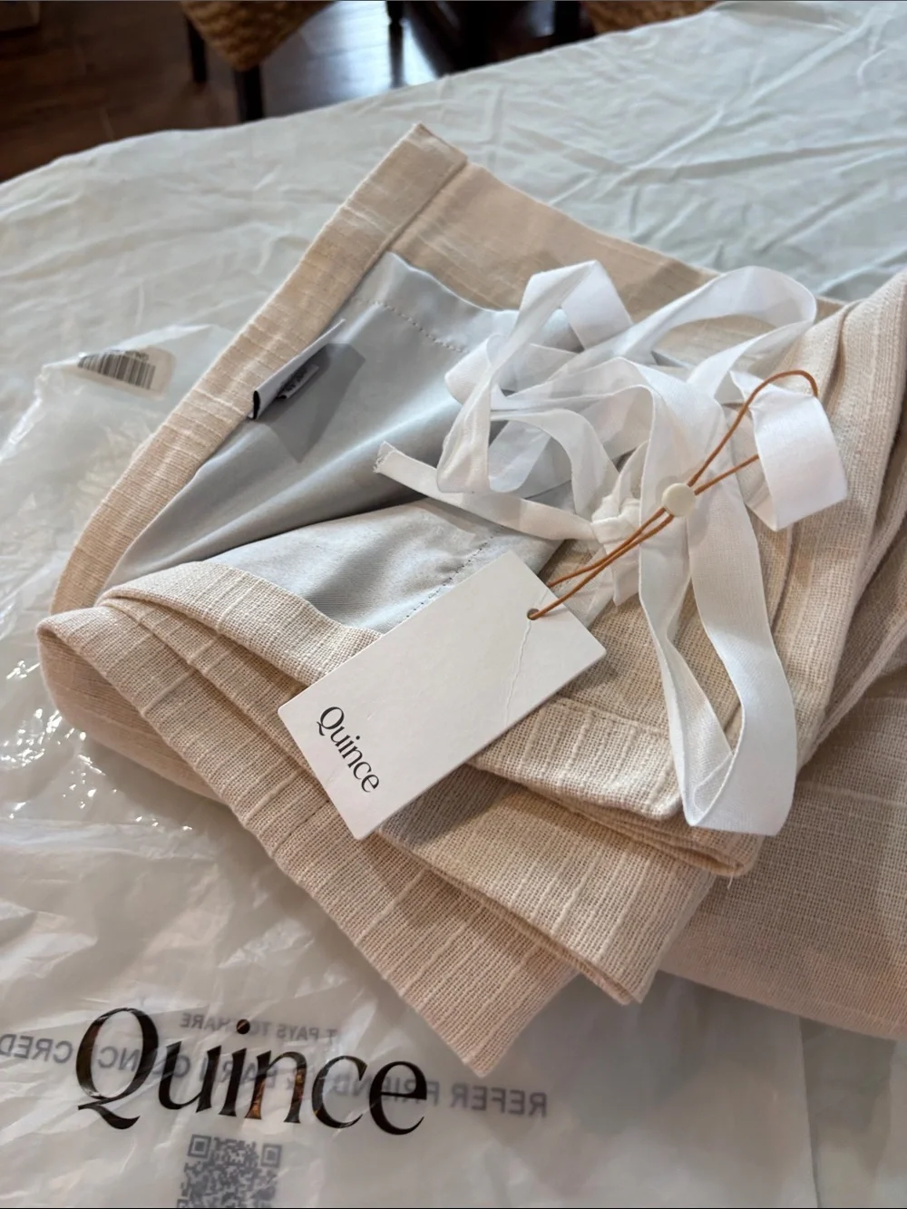 Quince Textured Curtains 48x84 (one panel)